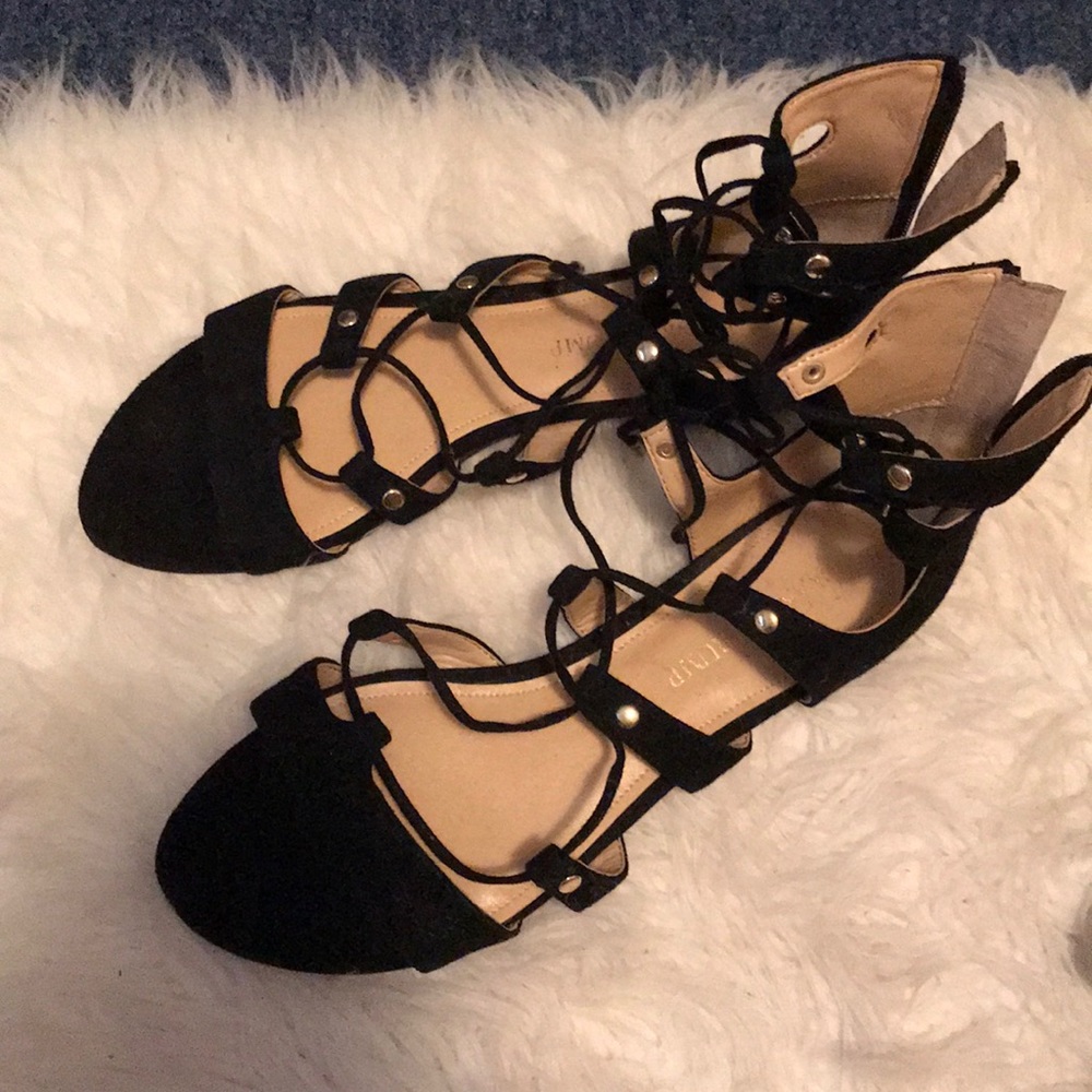 Black sandals